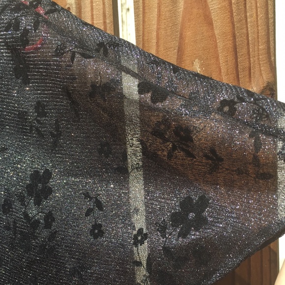 Gabby Skye Black Sparkly Fancy Party Dress Size 14 - Picture 2 of 10